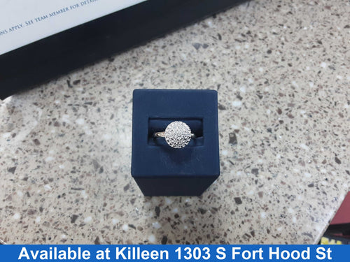 Women's Ring - Yellow Gold 10k (.417) 2.9 grams Size 20