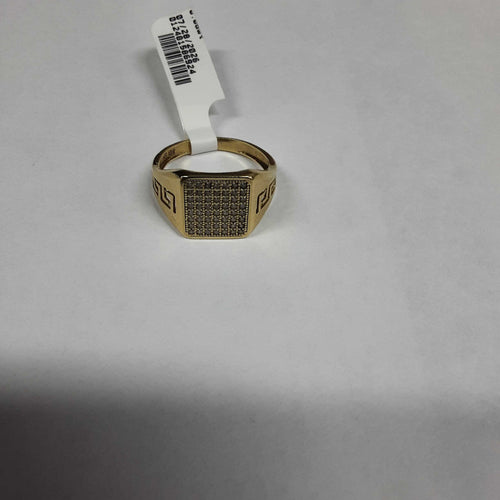 Men's Ring - Yellow Gold 10k (.417) 3.3 grams Size 8