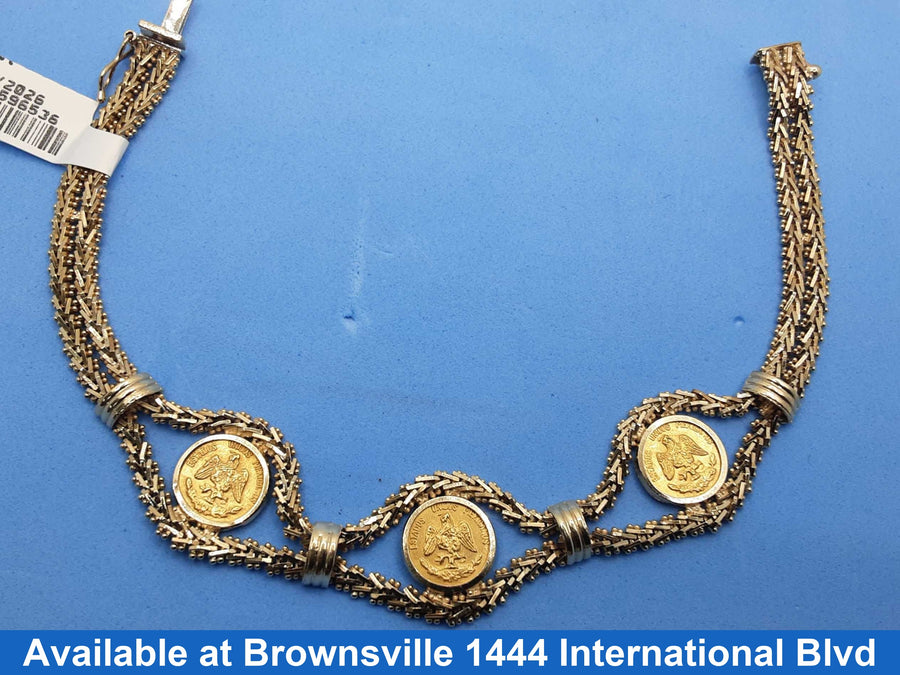 Bracelet - Yellow Gold 10k (.417) 12.3 grams 7 inch