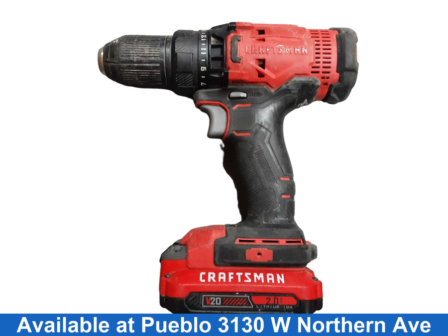 Craftsman Cmcd700 Red Cordless Standard Drill