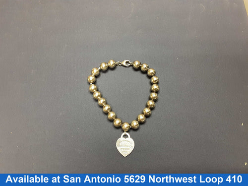 Bead Bracelet - Silver 16 grams 6 inch