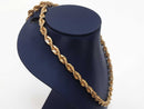 Rope Chain Yellow Gold 10k 22 Inch
