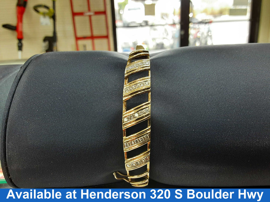 Bangle Bracelet - Yellow Gold 14k (.585) 21.5 grams 8 inch