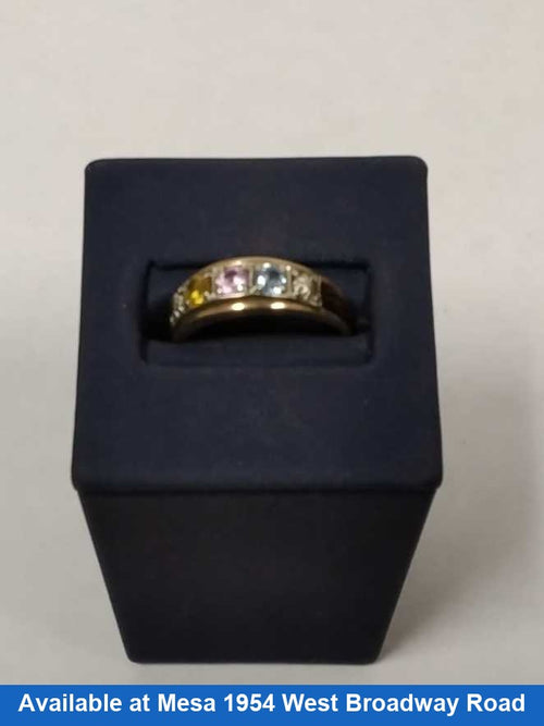 Women's Ring - Yellow Gold 14k (.585) 3.2 grams Size 20