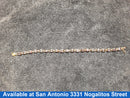Cable Bracelet - Yellow Gold 14k (.585) 7.9 grams 8 inch