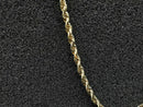 Rope Chain - Yellow Gold 14k (.585) 11.1 grams 25 inch