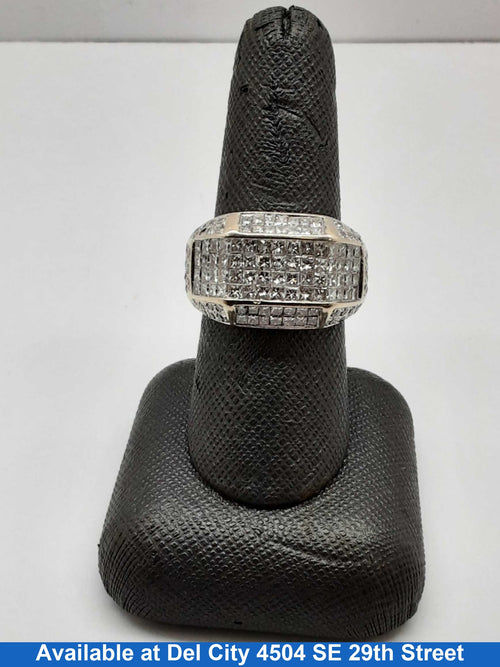 Men's Ring - White Gold 14k (.585) 13.2 grams Size 8