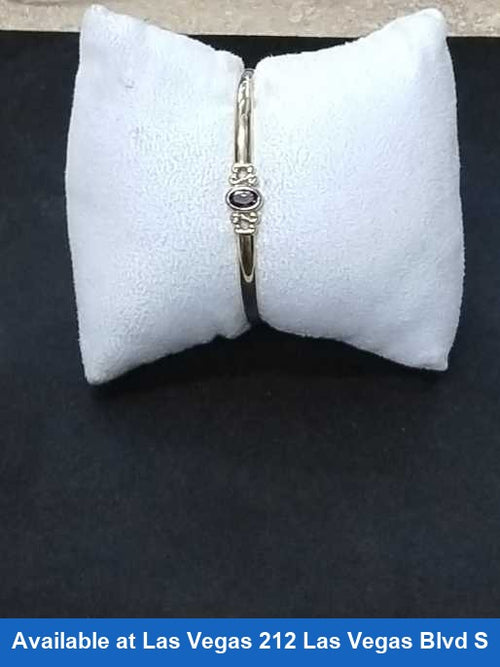 Bangle Bracelet - Yellow Gold 14k (.585) 5.8 grams 10 inch