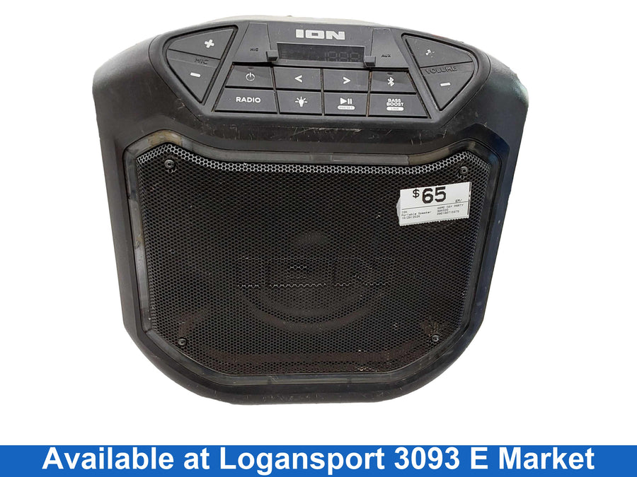 Ion Game Day Party Black Portable Speaker