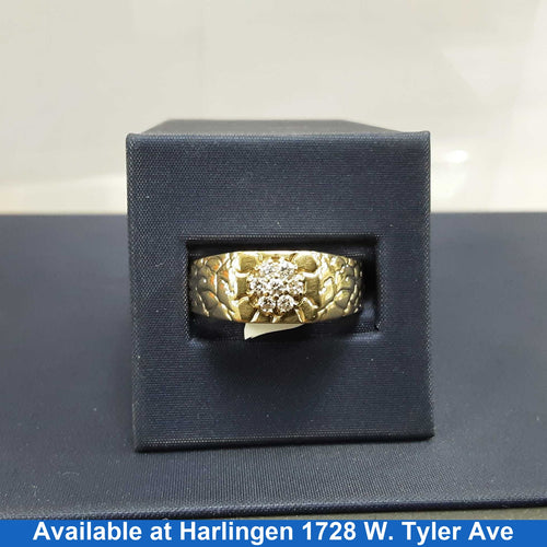 Men's Ring - Yellow Gold 10k (.417) 6.5 grams Size 12