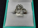 Women's Ring - White Gold 14k (.585) 4 grams Size 6