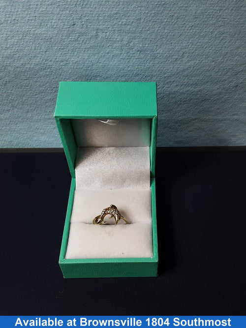 Women's Ring - Yellow Gold 10k (.417) 1.2 grams Size 5