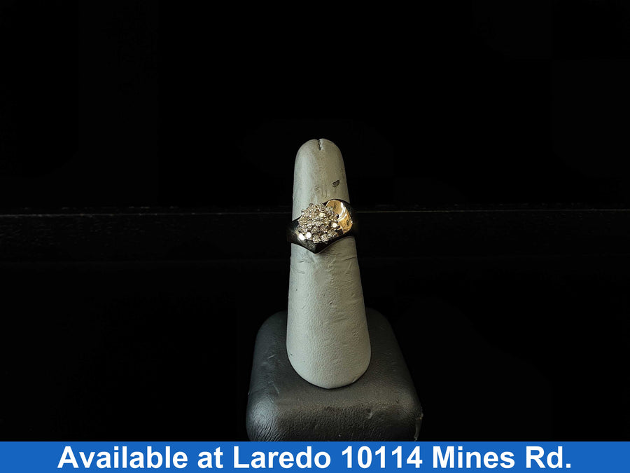 Women's Ring - Yellow Gold 14k (.585) 6.2 grams Size 7