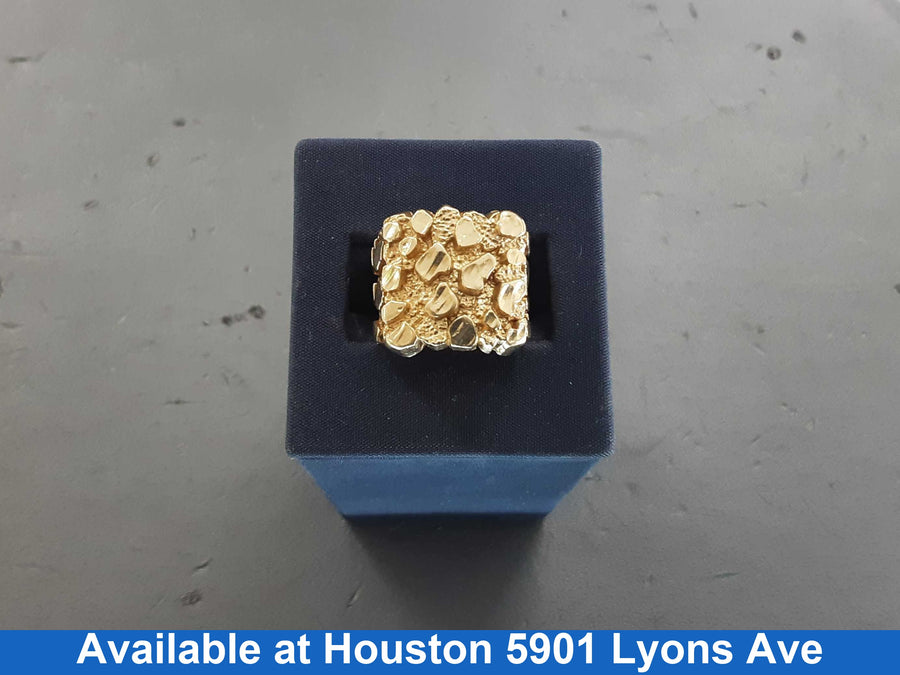 Men's Ring - Yellow Gold 10k (.417) 6.1 grams Size 5