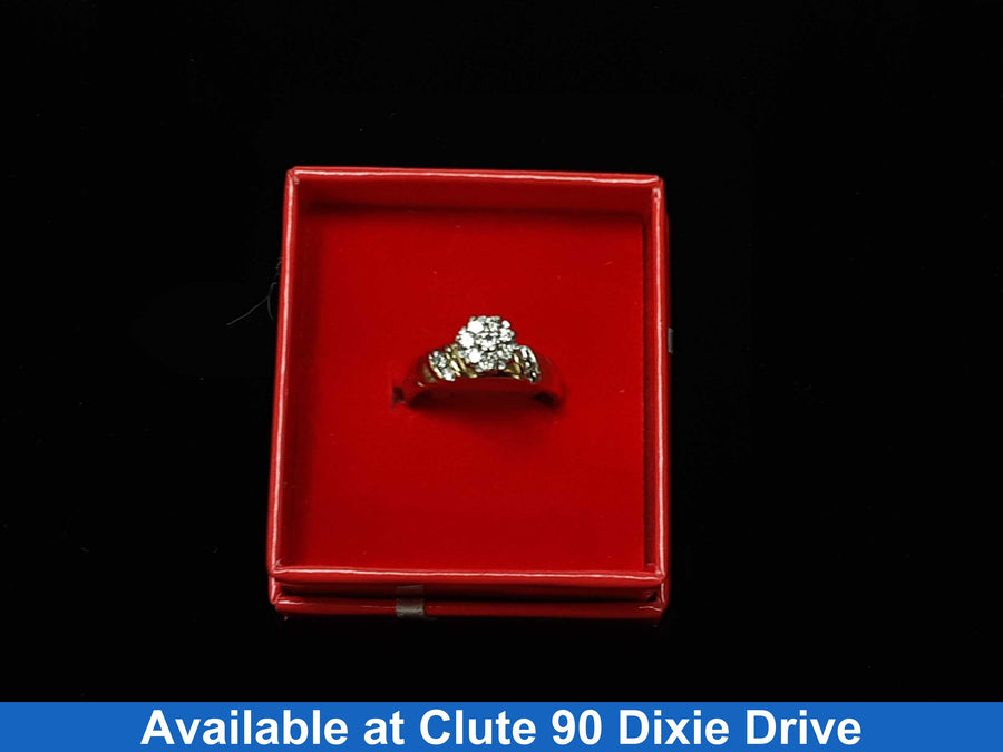Women's Ring - Yellow Gold 10k (.417) 3 grams Size 7