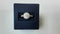 White Gold 10k (.417) 2.3 grams Size 8