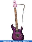 Schecter C-6 Elite Purple Electric Bass Guitar