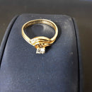 Women's Ring - Yellow Gold 14k (.585) 2.4 grams Size 7