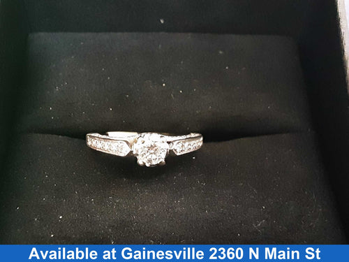 Women's Ring - White Gold 14k (.585) 3.1 grams Size 6