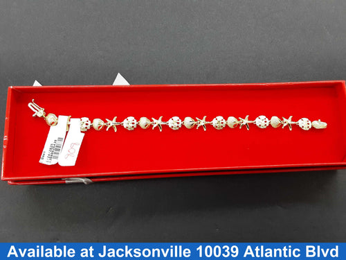 Bracelet - Yellow Gold 14k (.585) 7.1 grams 7 inch