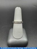 Ring - Wedding Band - Yellow Gold 14k (.585) 3.7 grams Size 7