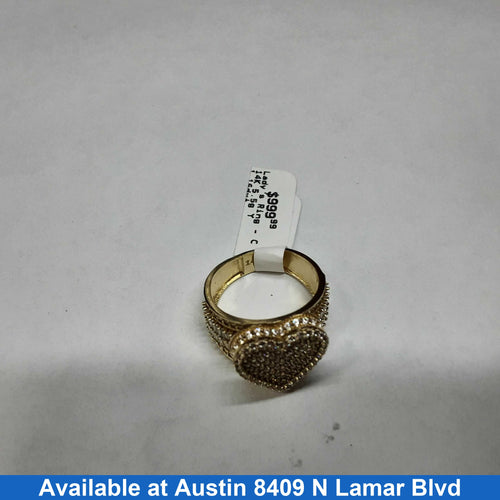 Women's Ring - Yellow Gold 14k (.585) 5.5 grams Size 7