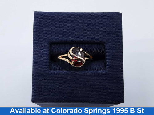 Women's Ring - Yellow Gold 10k (.417) 1.9 grams Size 5