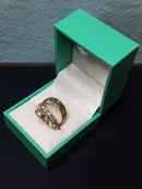 Ring - Wedding Set - Yellow Gold 14k (.585) 5.8 grams Size 9