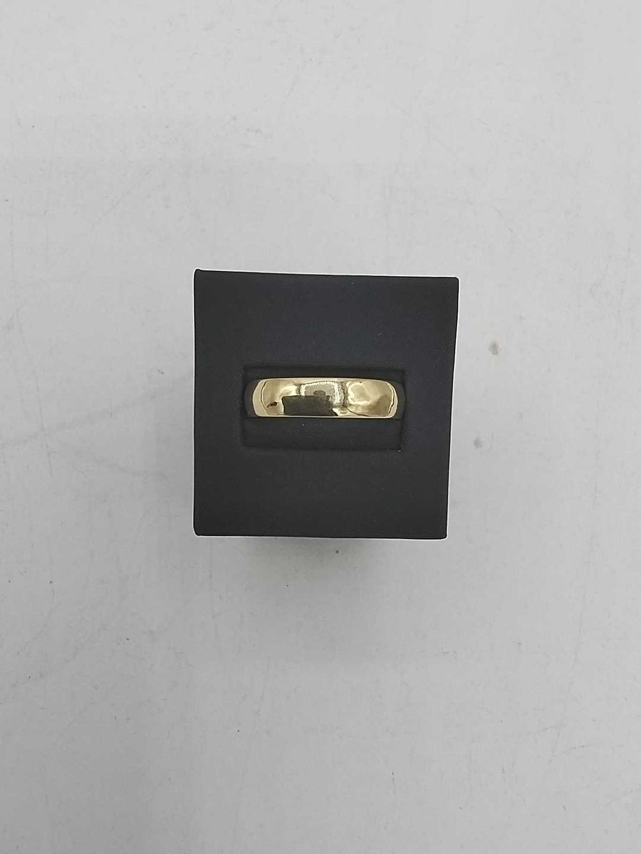 Ring - Wedding Band - Yellow Gold 10k (.417) 5 grams Size 7.5