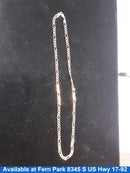 Figaro Chain - Yellow Gold 14k (.585) 12.1 grams 19 inch