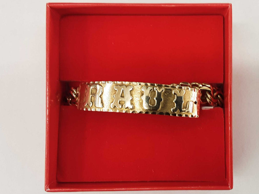 ID Bracelet - Yellow Gold 10k (.417) 43.2 grams 8 inch