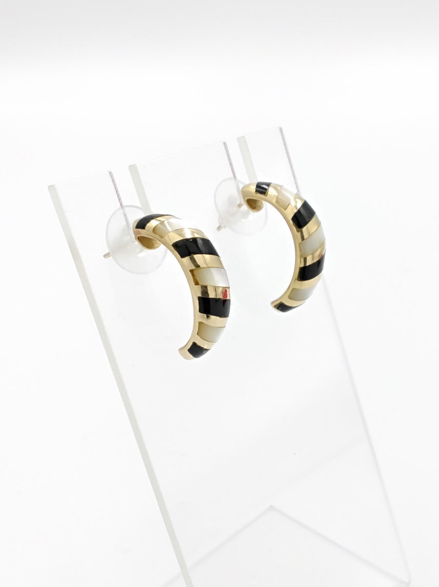 Earrings - Yellow Gold 10k (.417) 4.44 grams