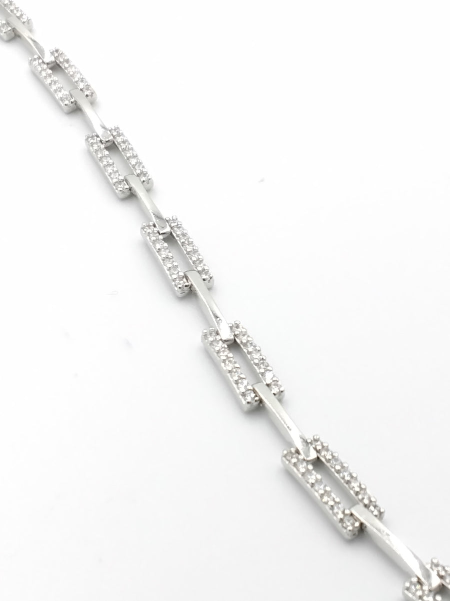 Bracelet - White Gold 14k (.585) 7.5 grams 7 inch