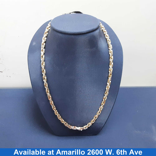 Rope Chain - Yellow Gold 10k (.417) 22.5 grams 23 inch