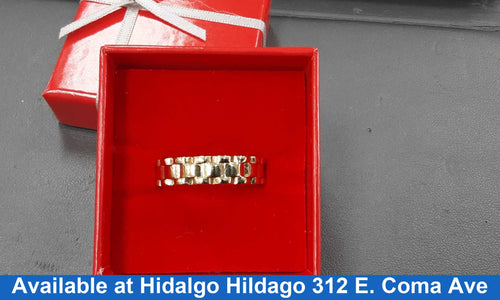 Men's Ring - Yellow Gold 10k (.417) 4.4 grams Size 12