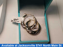 Hoop Earrings - Yellow Gold 10k (.417) 2.4 grams