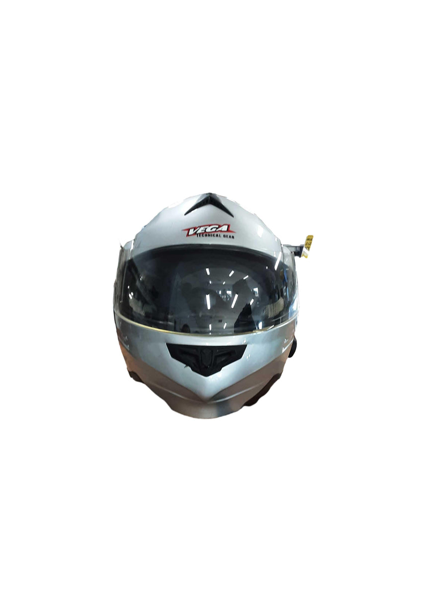 Vega Summit 3.0 Silver Helmet