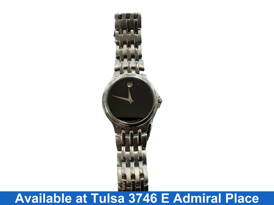 Movado 84-e4-9879 Silver Regular Watch