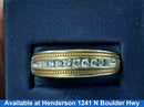 Ring - Wedding Band - Yellow Gold 14k (.585) 4.2 Grams Size 15