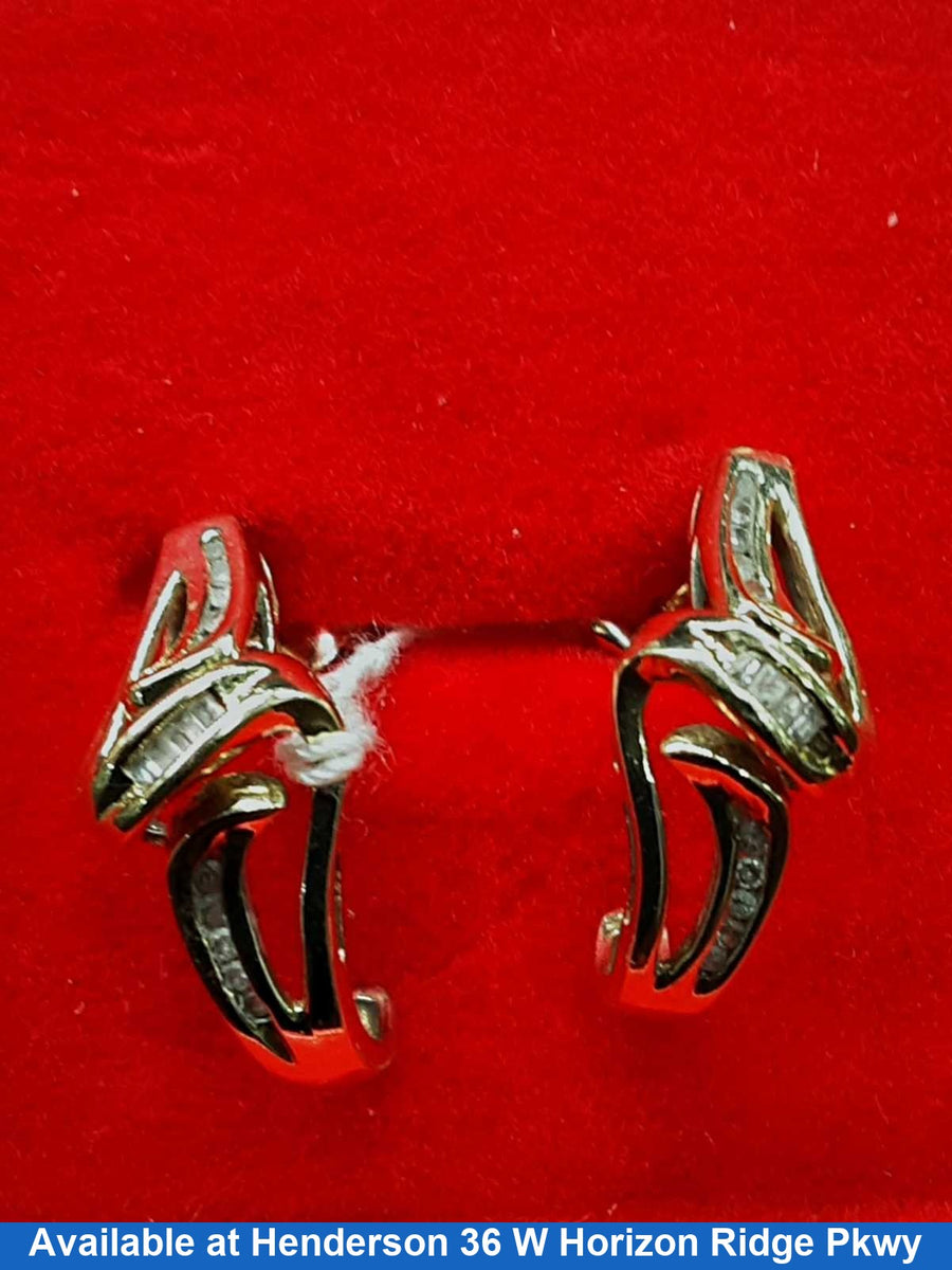 Jacket Earrings - Yellow Gold 10k (.417) 3.2 grams