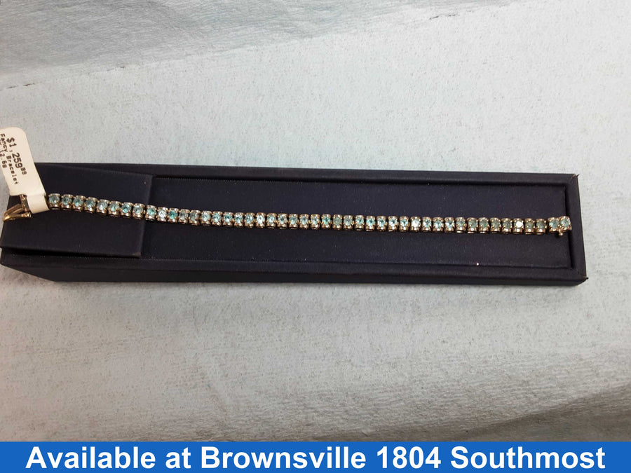 Bracelet - White Gold 10k (.417) 12.6 grams 7 inch