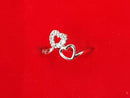 Women's Ring - White Gold 10k (.417) 1.8 grams Size 7.5