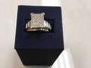 Women's Ring - White Gold 10k (.417) 8.1 grams Size 9