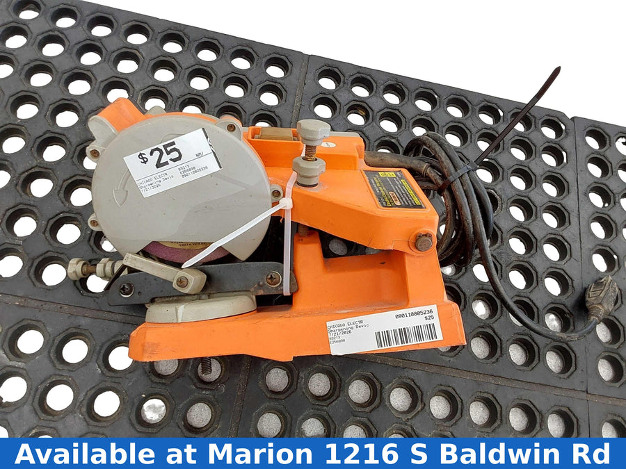 Chicago Electric 93213 Orange Sharpening Device