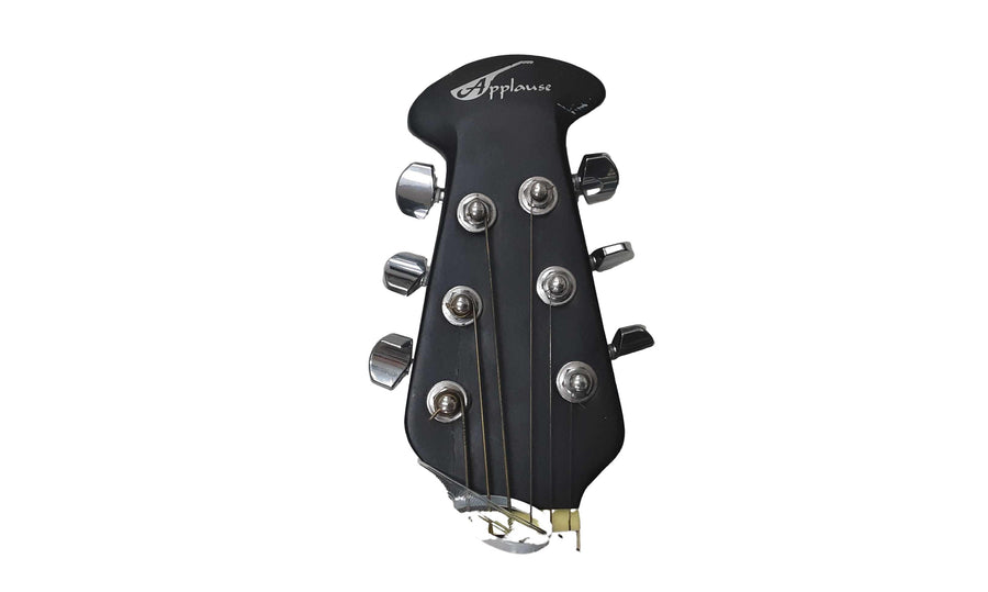 Ovation Ae28 Black Acoustic / Electric Classic Guitar