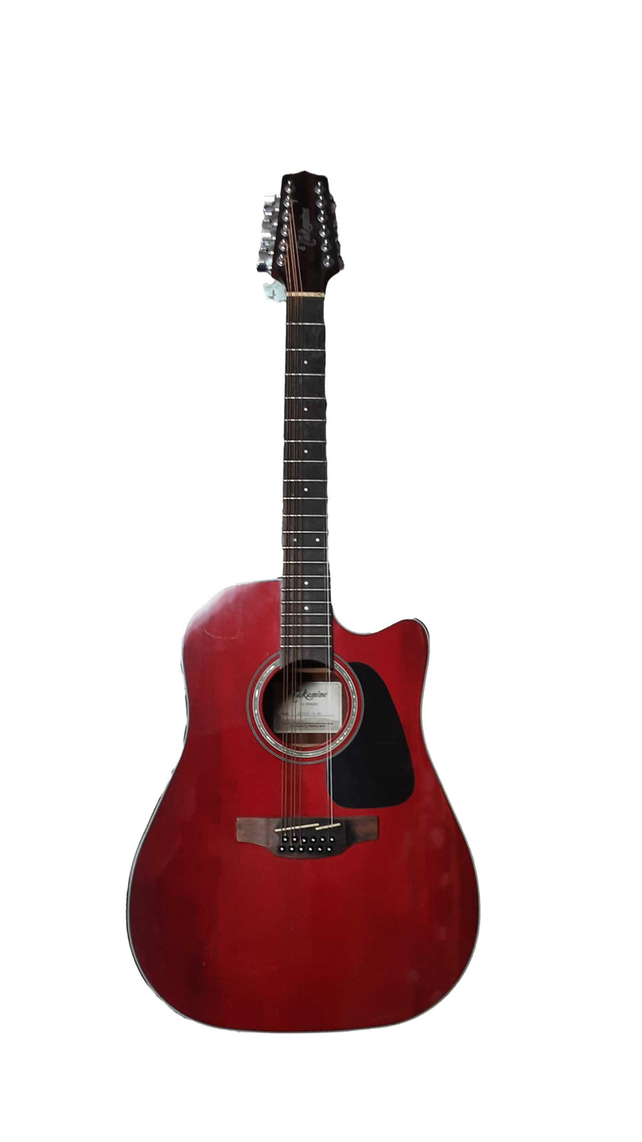 Takamine Gd30ce-12 Wr Red Guitar