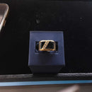 Men's Ring - Yellow Gold 14k (.585) 7.4 grams Size 9