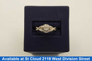 Women's Ring - White Gold 10k (.417) 2.78 grams Size 7