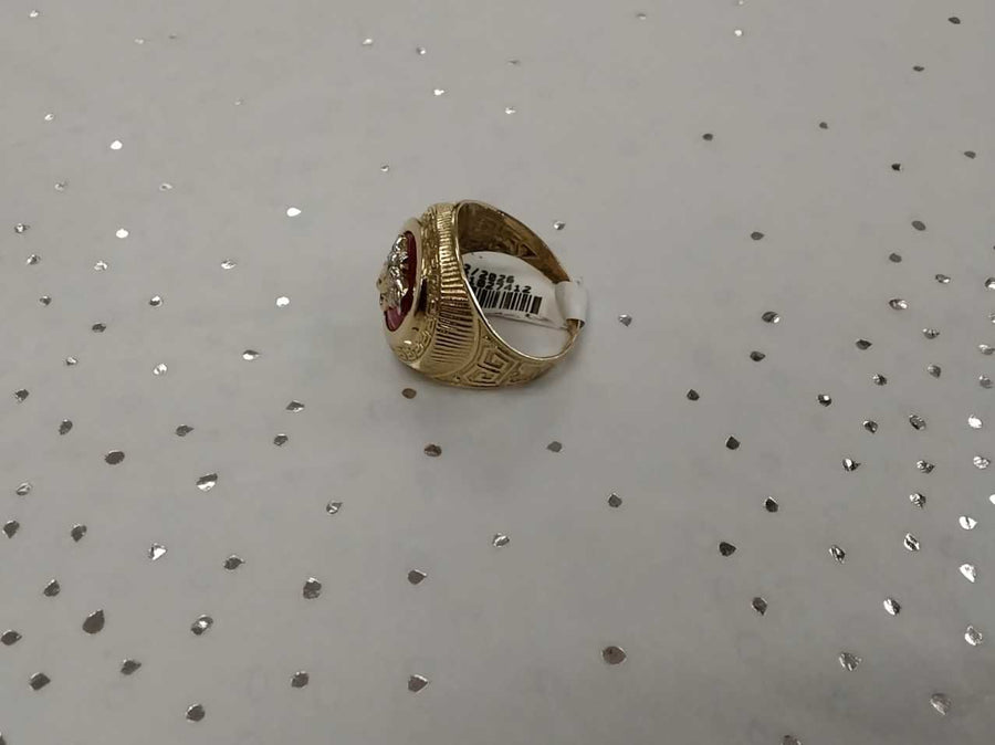 Men's Ring - Yellow Gold 10k (.417) 7 grams Size