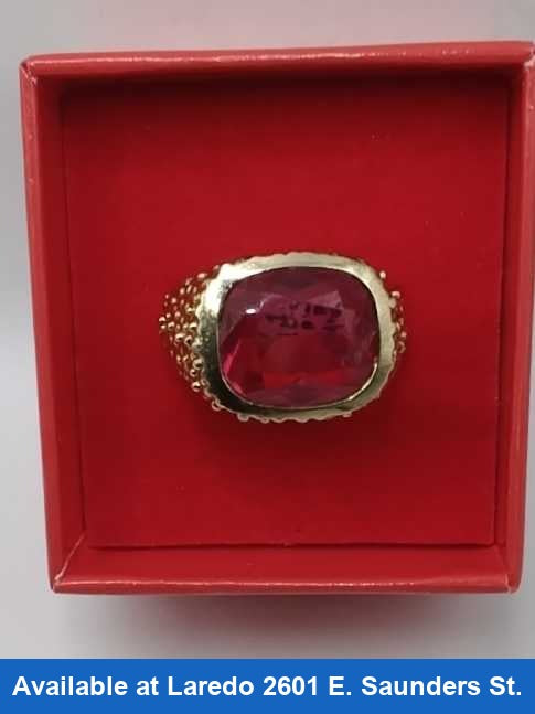 Women's Ring - Yellow Gold 10k (.417) 11.3 grams Size 10